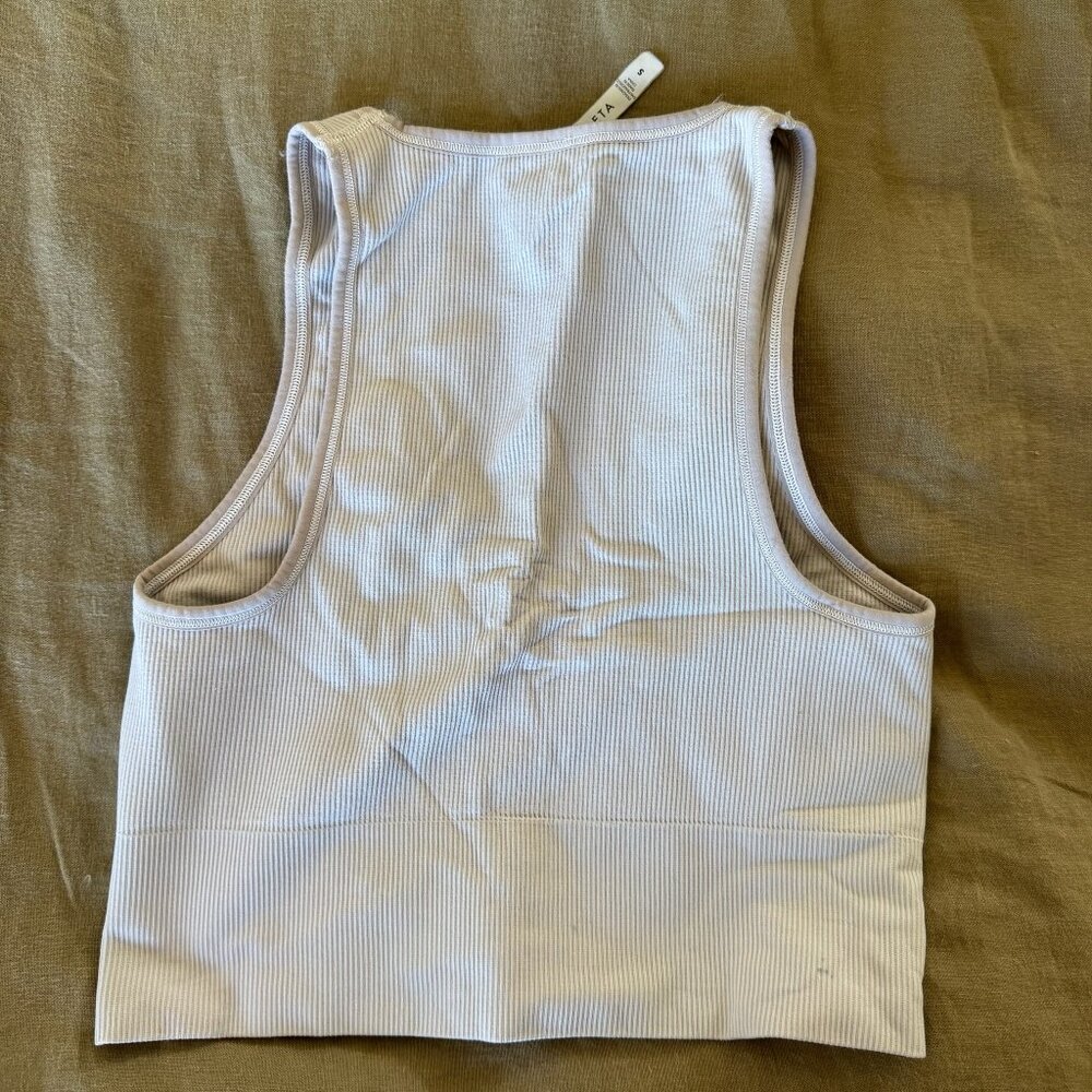 Athleta Aurora Seamless Crop‎ Rib Tank Size Small - Picture 6 of 6